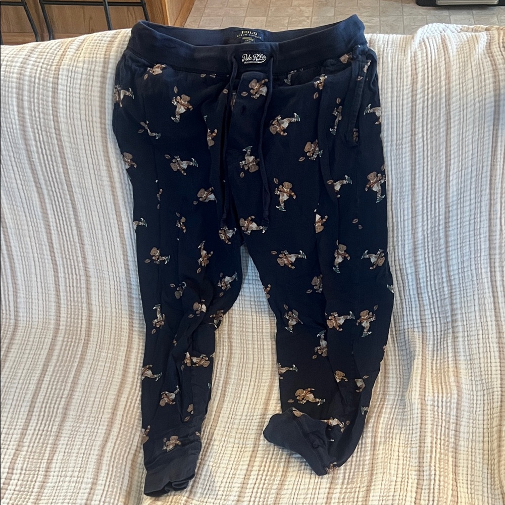 EUC Polo Sleepwear Bear Pants